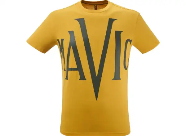 Mavic Heritage V pánské triko krátký rukáv Mustard Black