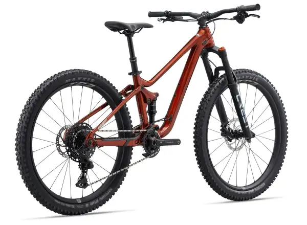 Giant Faith 27,5"/26" dětské celoodpružené kolo Copper
