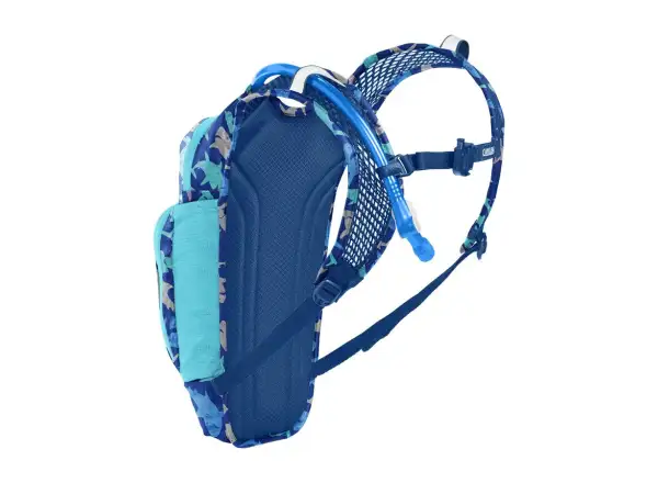 Camelbak Mini Mule dětský batoh 5 l + rezervoár 1,5 l Sharks