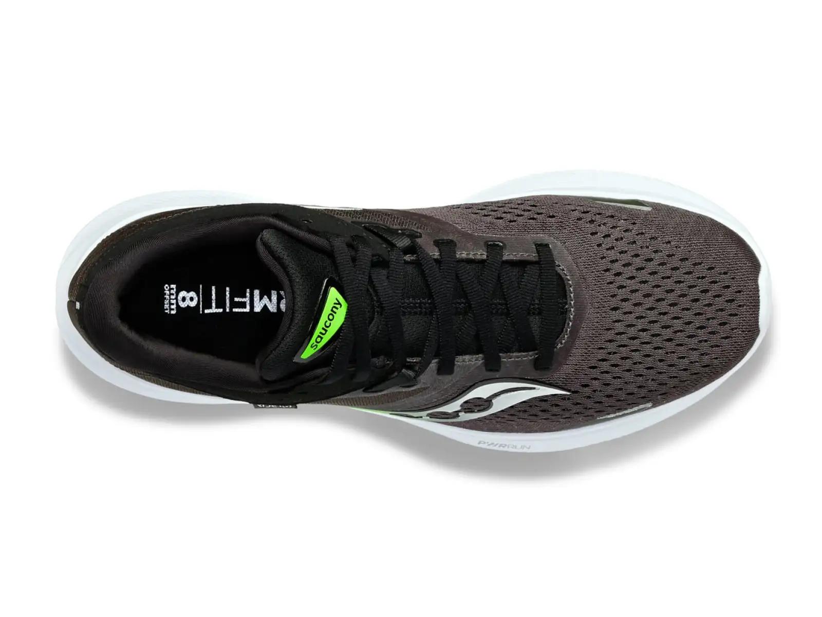 Saucony Ride 16 pánská běžecká obuv Umbra/Slime