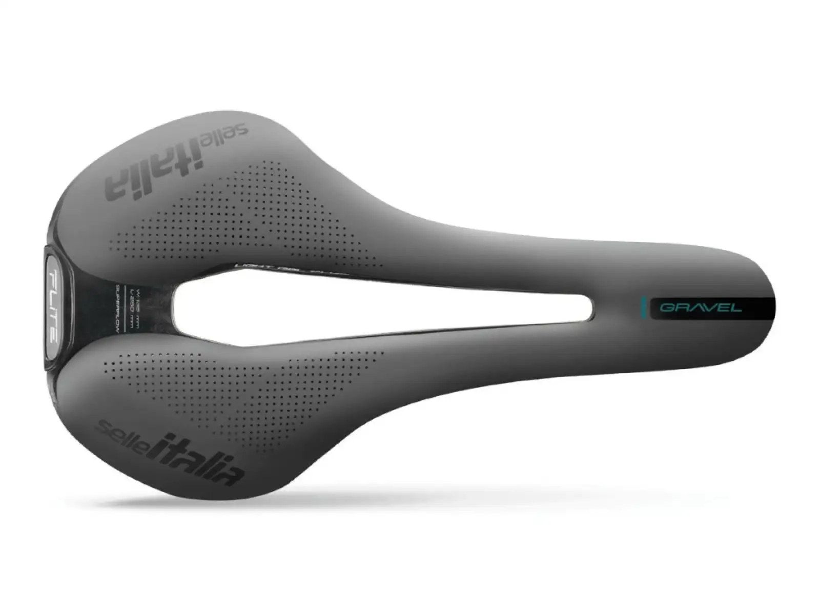 Selle Italia FLITE Boost Gravel TI 316 Superflow L3 sedlo šedivá