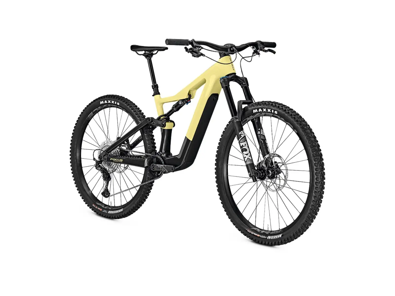 Focus Jam2 SL 8.8 DI 430Wh horské elektrokolo Limeyellow/Carbon - Prověřeno