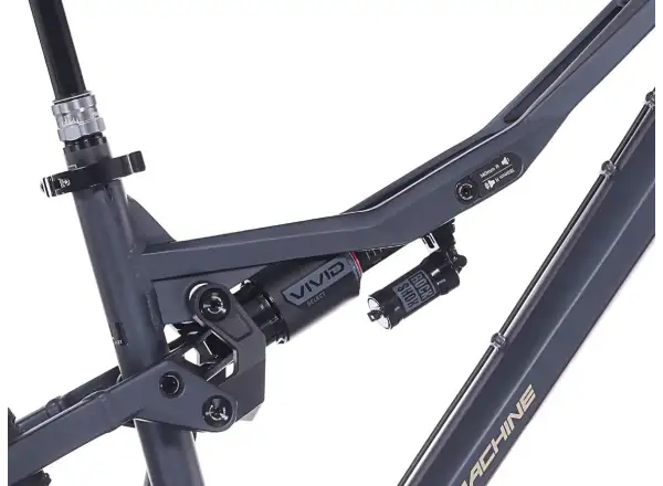 Rock Machine Whizz FS I 90 AXS horské kolo Matte Milionaire Blue