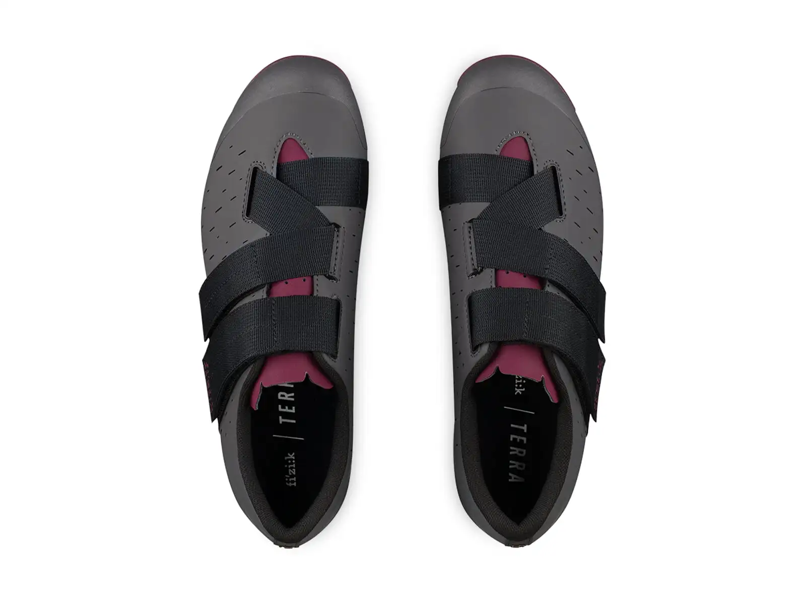 Fizik Terra Powerstrap X4 gravel pánské tretry Anthracite/Grape