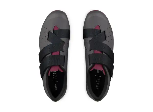 Fizik Terra Powerstrap X4 gravel pánské tretry Anthracite/Grape