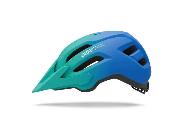 Giro Fixture II Youth dětská přilba Mat Aqua Green/Blue Jewel Fade