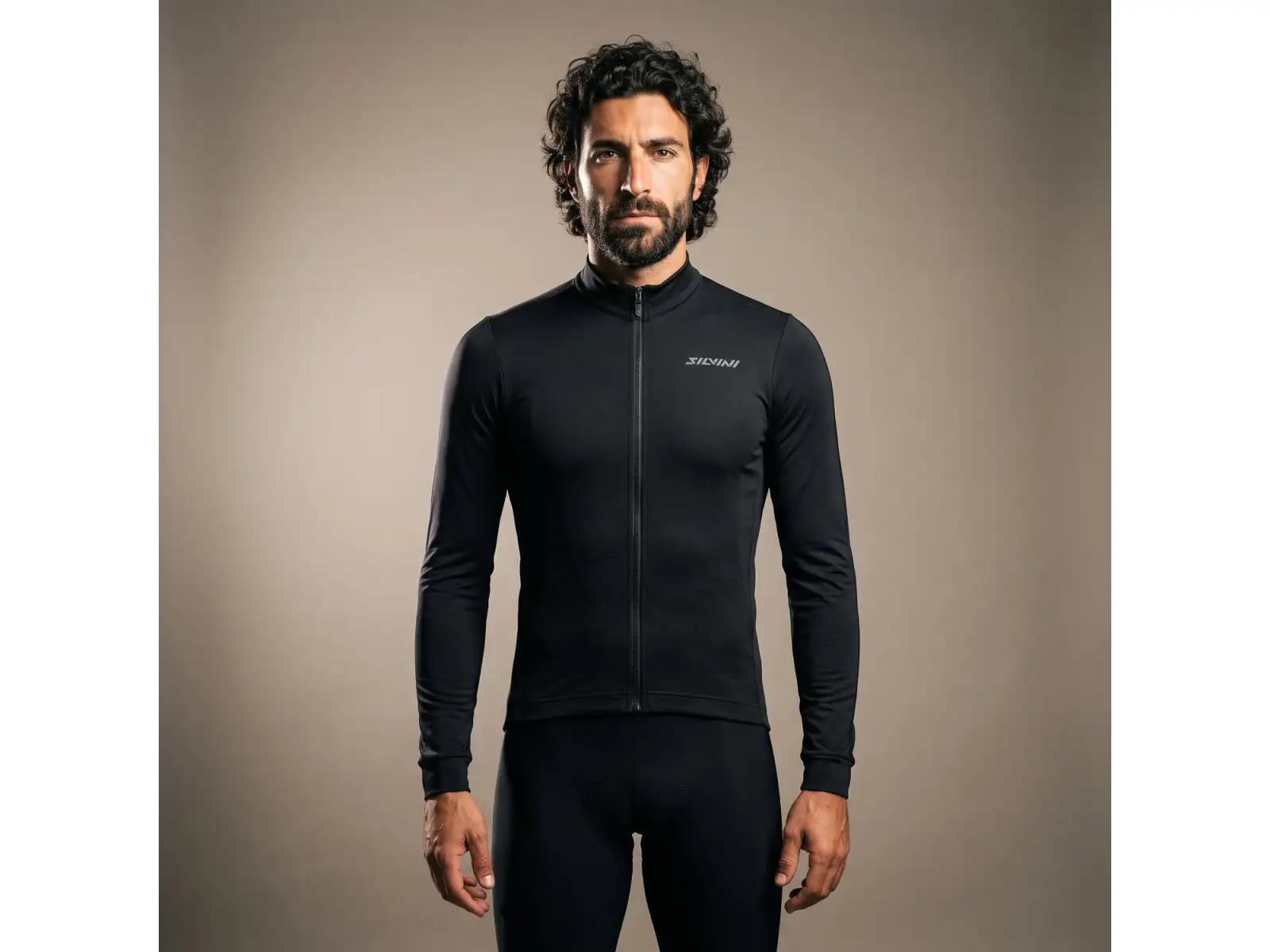 Silvini Varanio pánský dres dlouhý rukáv Black