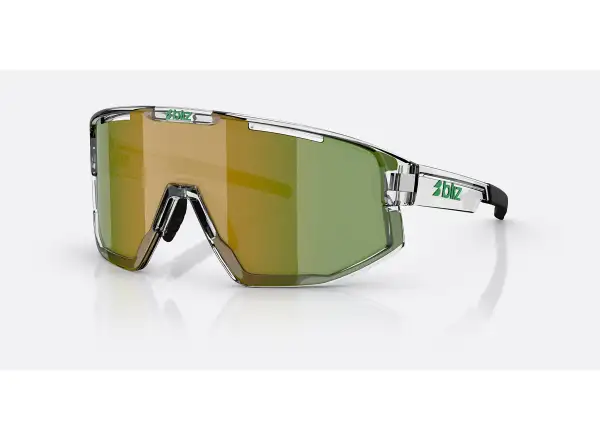 Bliz Fusion sluneční brýle Transparent White/Brown Green Multi