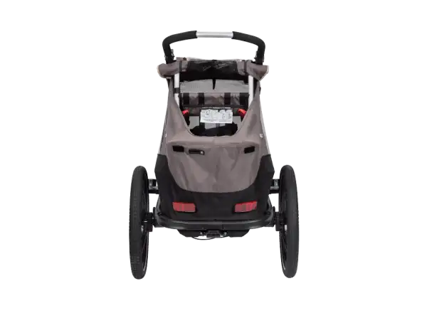 XLC MONOs BS-C09 dětský závěsný vozík 20" šedá/béžová/antracit