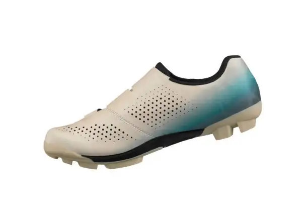 Shimano SH-RX600 gravel tretry béžová/modrá