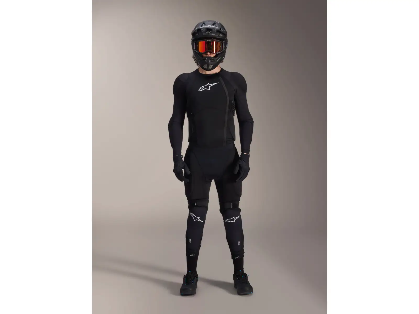 Alpinestars A-Impact Plasma Protection ochranná bunda Black/White