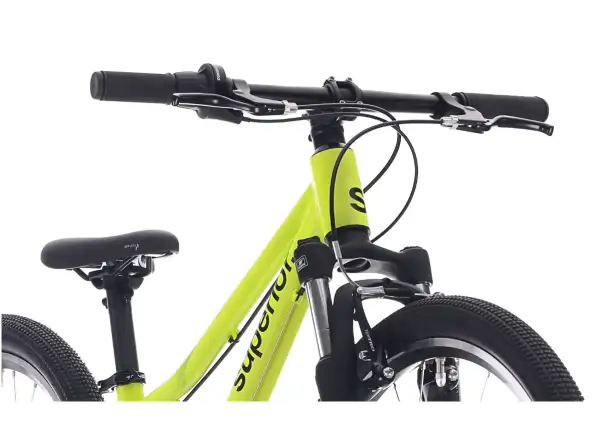 Superior RACER 24 dětské kolo Matte Radioactive Yellow