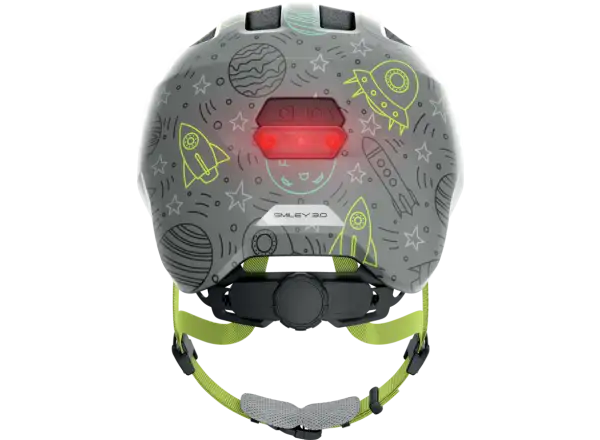 Abus Smiley 3.0 LED dětská přilba Grey Space