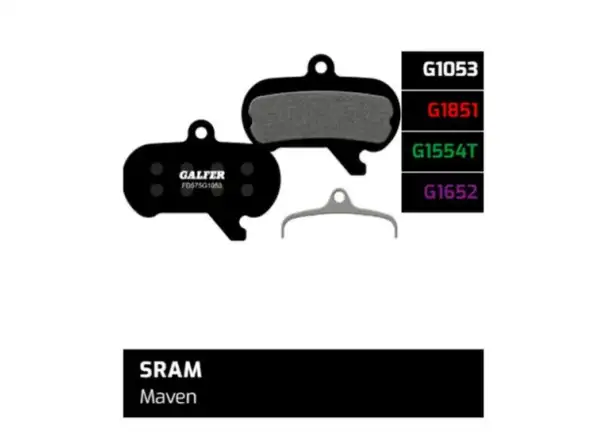 Galfer FD575 Performance brzdové destičky pro SRAM Maven