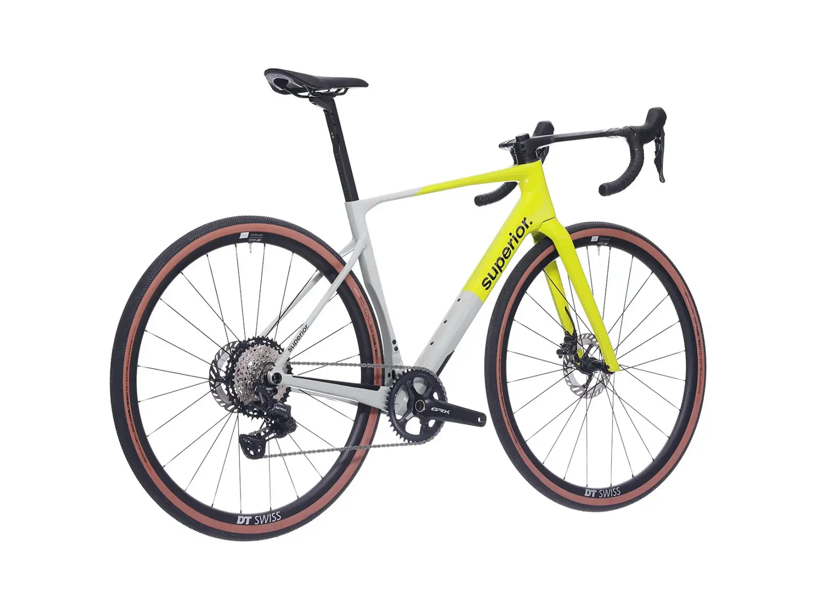 Superior XR 9.7 GR Gloss gravel kolo Grey/Racing Yellow