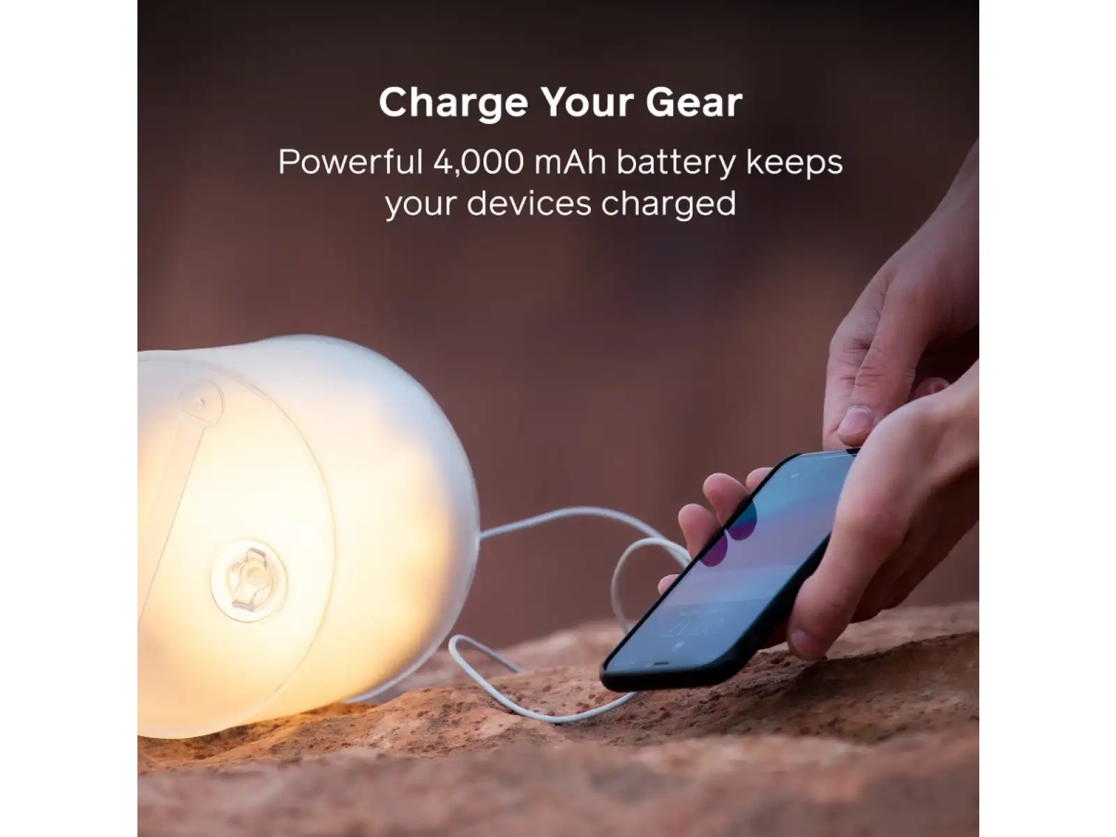 Biolite Luci Charge 360 solární svítilna Matte/Warm