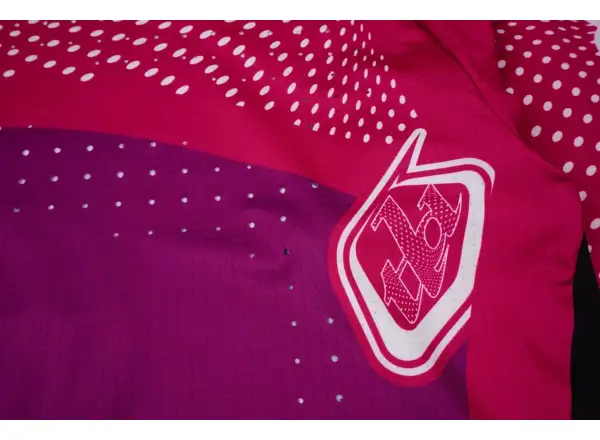 Troy Lee Designs x SRAM Sprint Ultra pánská dres dlouhý rukáv Radioscape Fuchsia