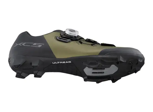 Shimano SH-XC502 Wide pánské MTB tretry zelená