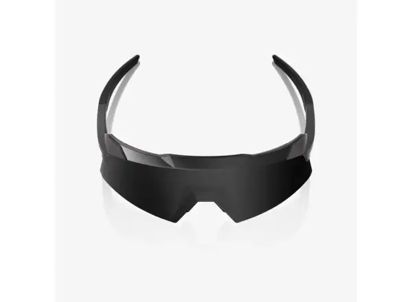 100% Aerocraft sluneční brýle Matte Black/Black Mirror