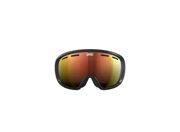 POC Fovea WF lyžařské brýle Uranium Black/Partly Sunny Orange