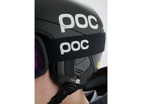 POC Obex Contour Communication lyžařská přilba Sylvanite Grey Matt/Uranium Black Matt