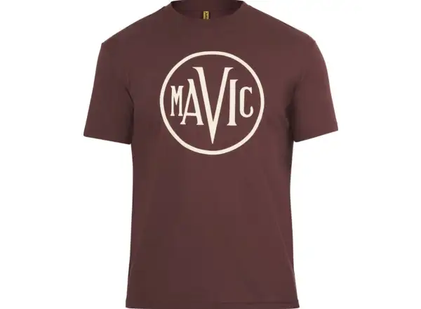 Mavic Heritage Logo pánské triko krátký rukáv Aubergine