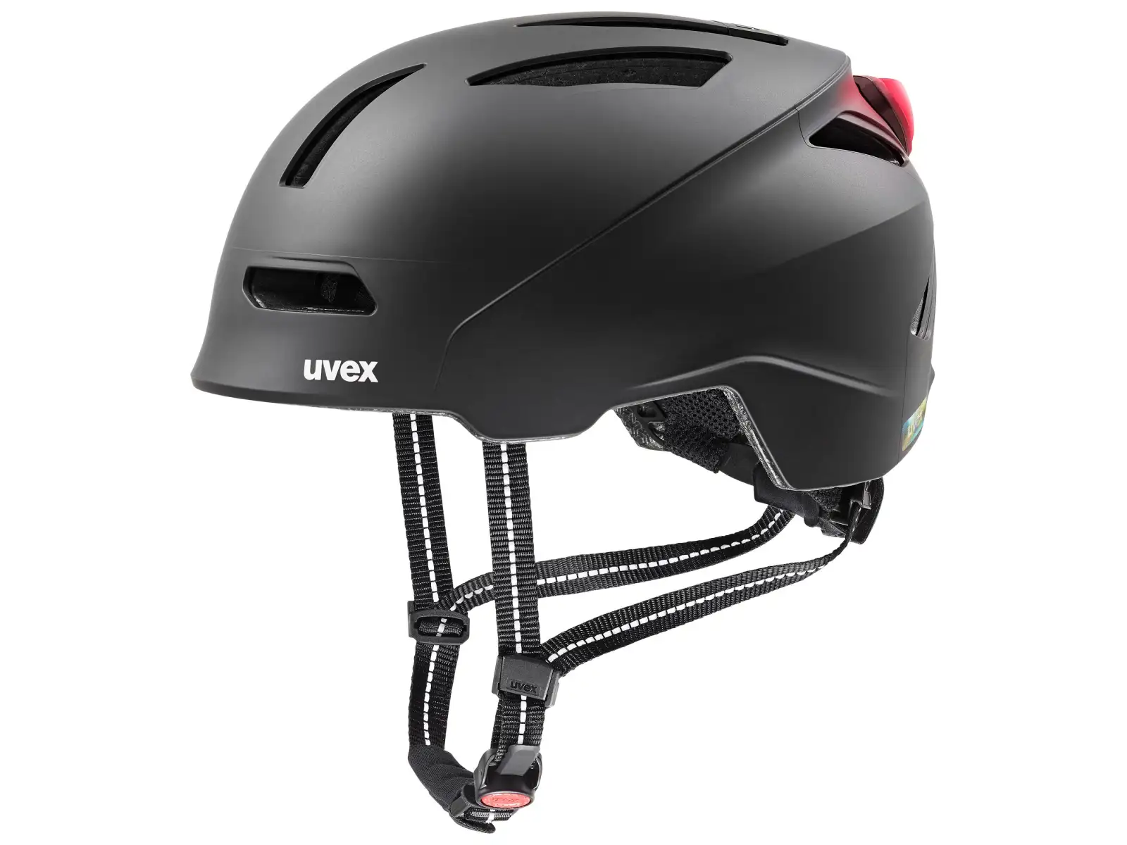 Uvex Urban planet LED přilba Black matt