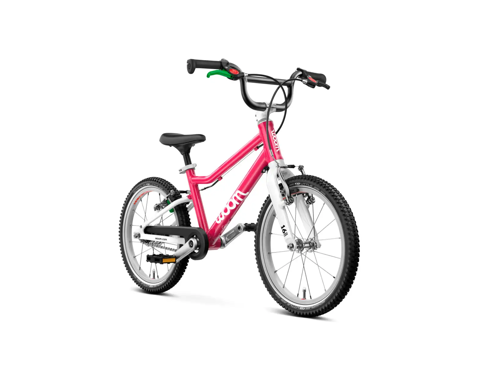 Woom GO 3 Automagic Hot Pink 16 dětské kolo