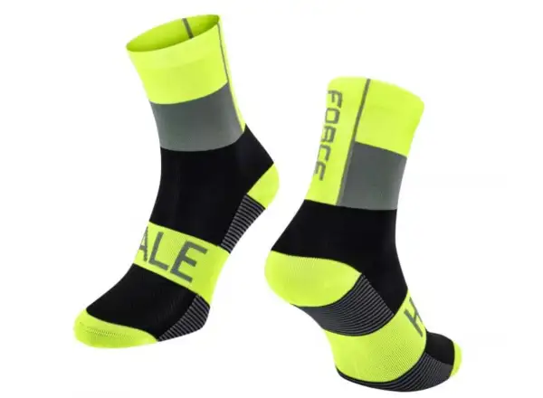 Force Hale ponožky fluo/černá/šedá