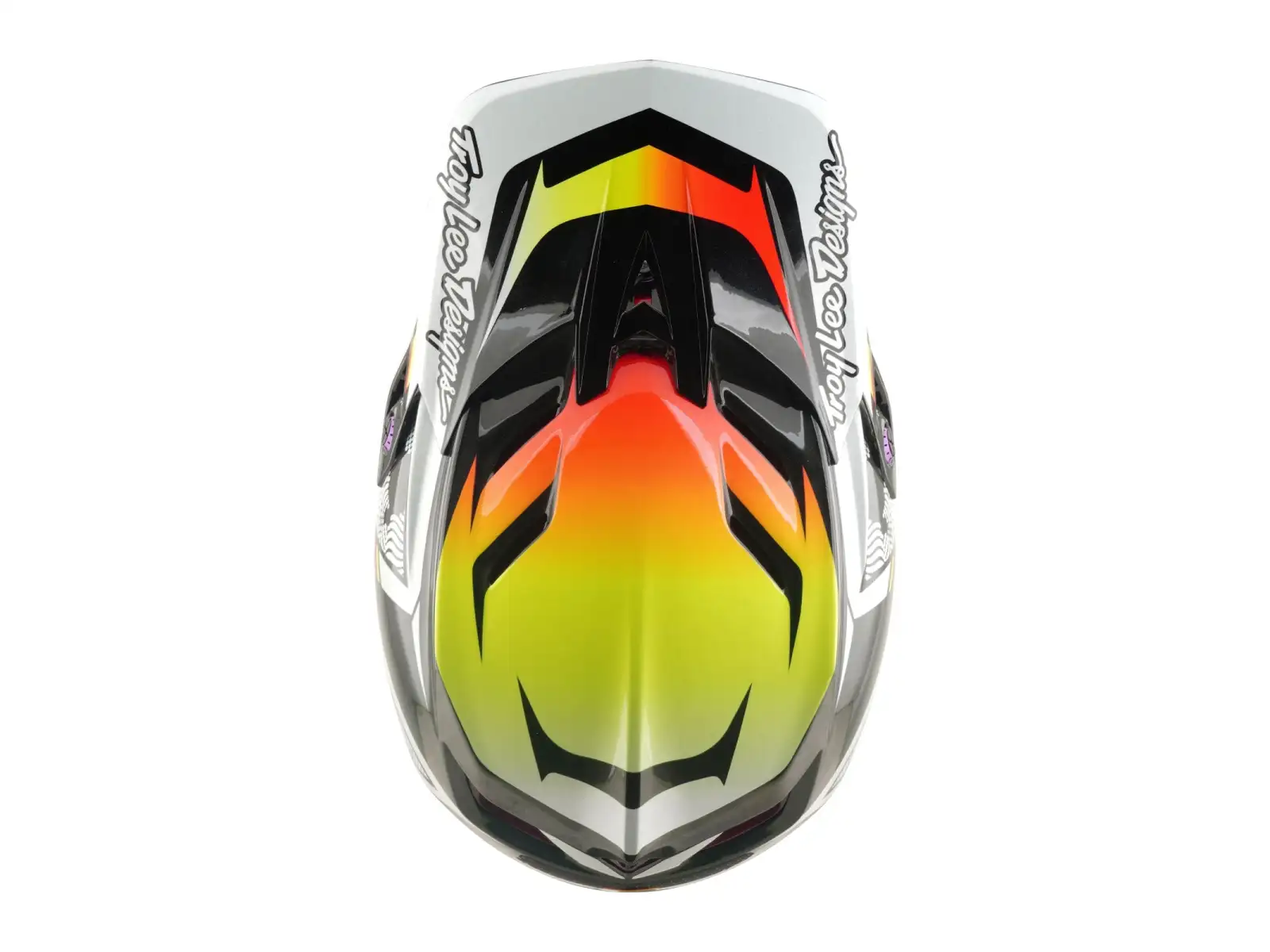Troy Lee Designs D4 Carbon MIPS přilba Lined up Black