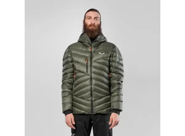 Salewa Ortles Med 3 RDS DWN pánská bunda Faded Green