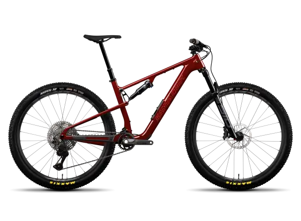 Santa Cruz Blur 5 CC 29 27 Deore horské kolo Gloss Tart Cherry