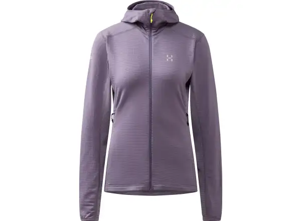 Haglöfs L.I.M Mid Multi Hood dámská mikina s kapucí Purple Fog