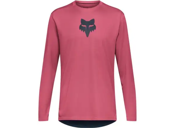 Fox Ranger Head pánský dres dlouhý rukáv  Berry