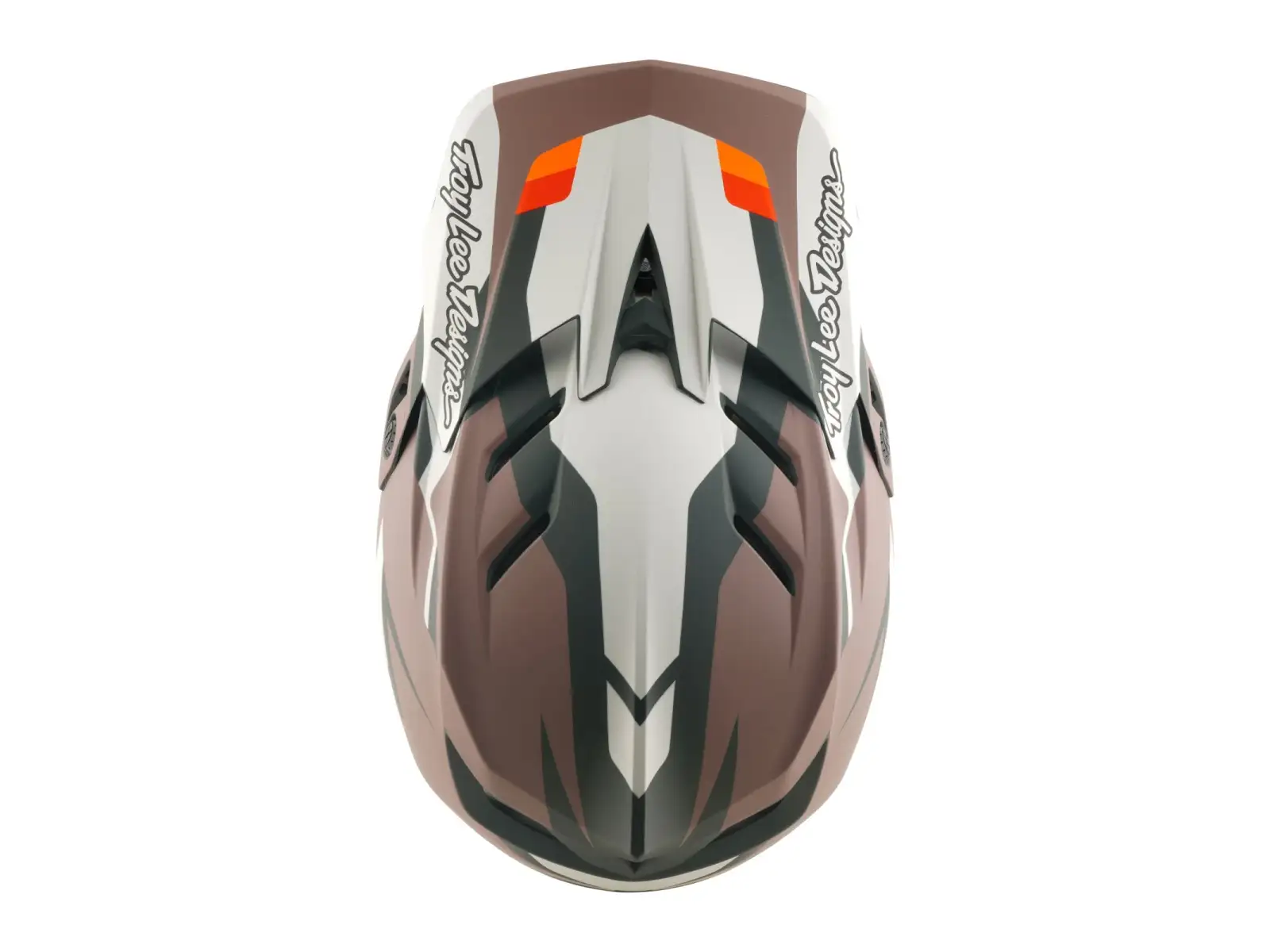 Troy Lee Designs D4 Polyacrylite MIPS přilba Roamer Clay
