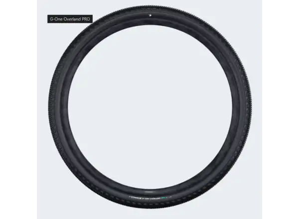 Schwalbe G-ONE Overland PRO Evo DD 40-622 gravel plášť kevlar, TLR, E-50, Addix Speedgrip,