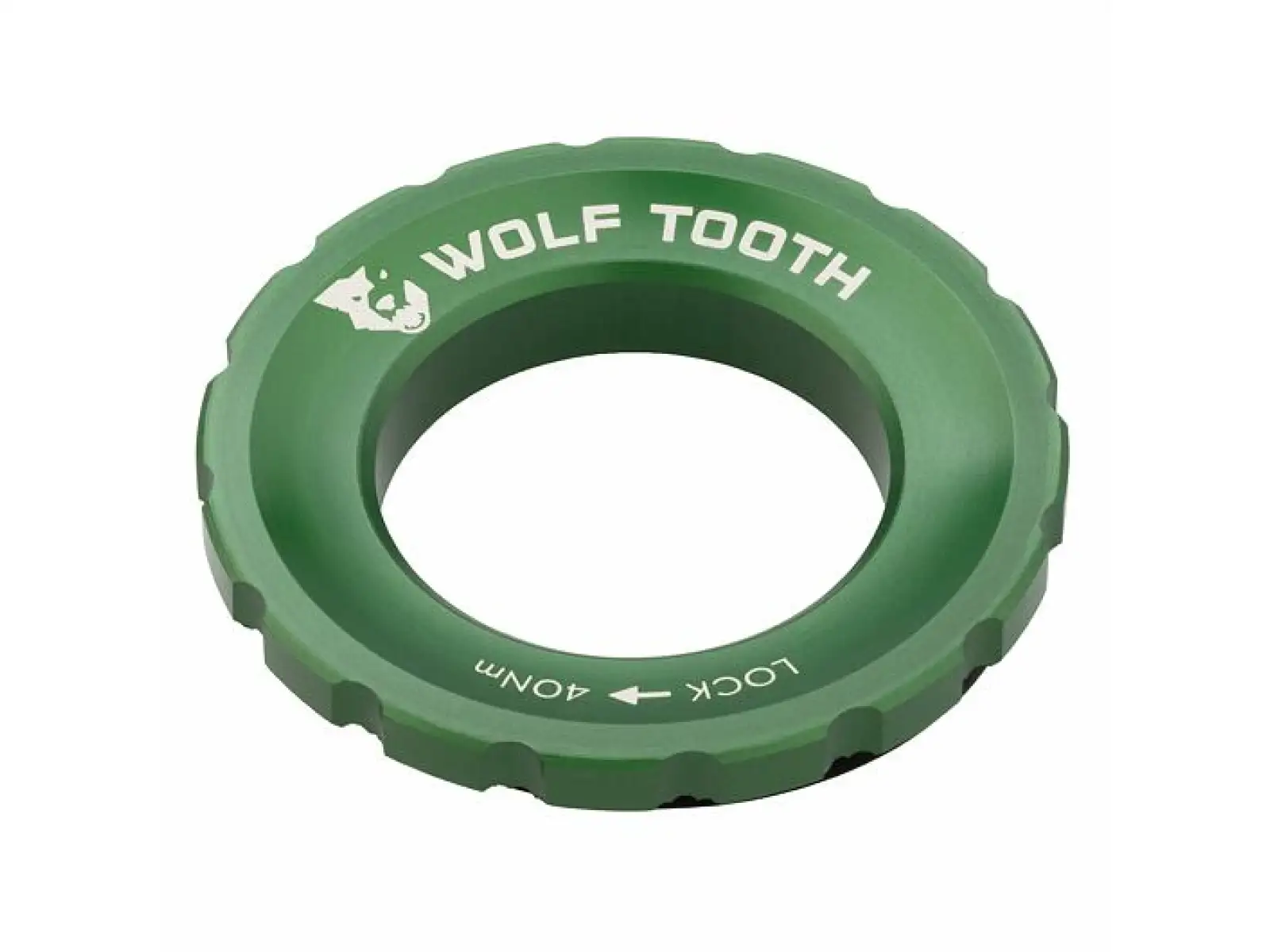 Wolf Tooth Centerlock externí matice zelená