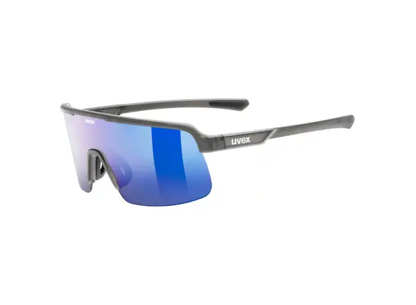 Uvex Dyrt sluneční brýle Smoke Matt/Mirror Blue