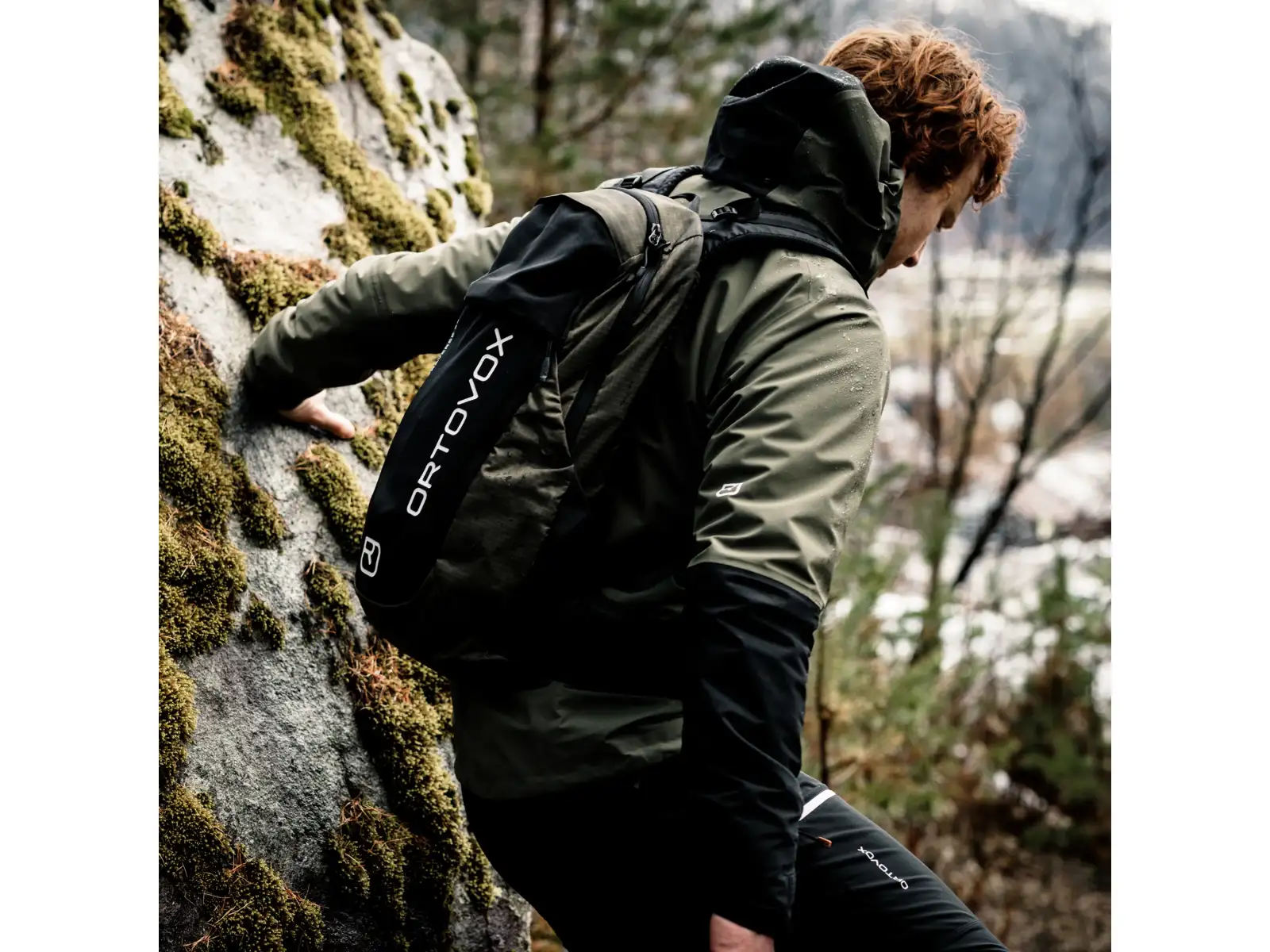 Ortovox Traverse 20 horolezecký batoh 20 l Black Raven