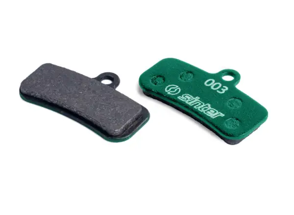 Sinter Shimano D Type brzdové destičky polymer zelená