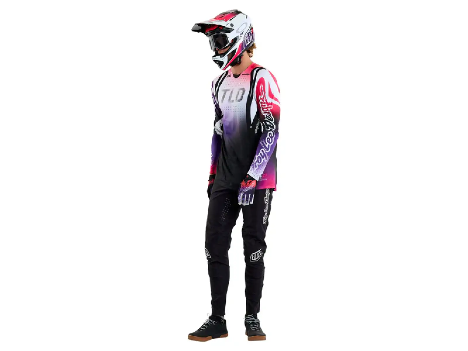 Troy Lee Designs Sprint Ultra Drip pánský dres dlouhý rukáv Purple