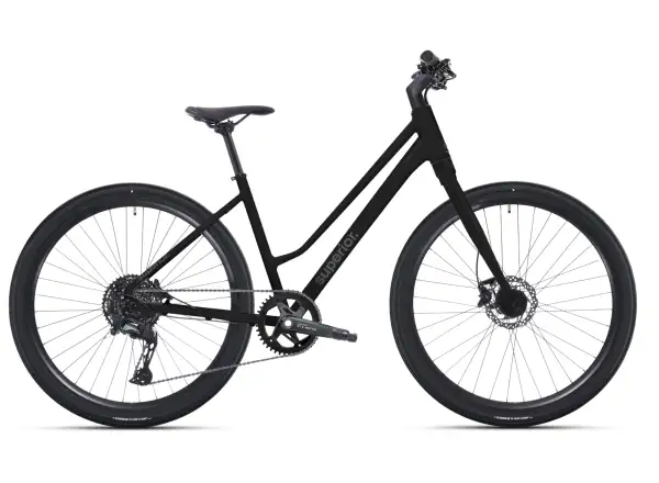Superior Blox 6.4 MS městské kolo Matte Black