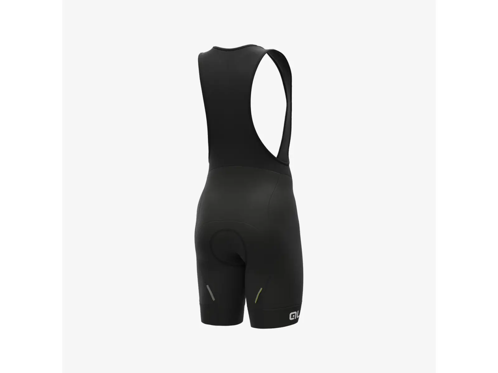 Alé Bimbo/Kid Kid dětské cyklistické kraťasy s laclem a vložkou Black/White