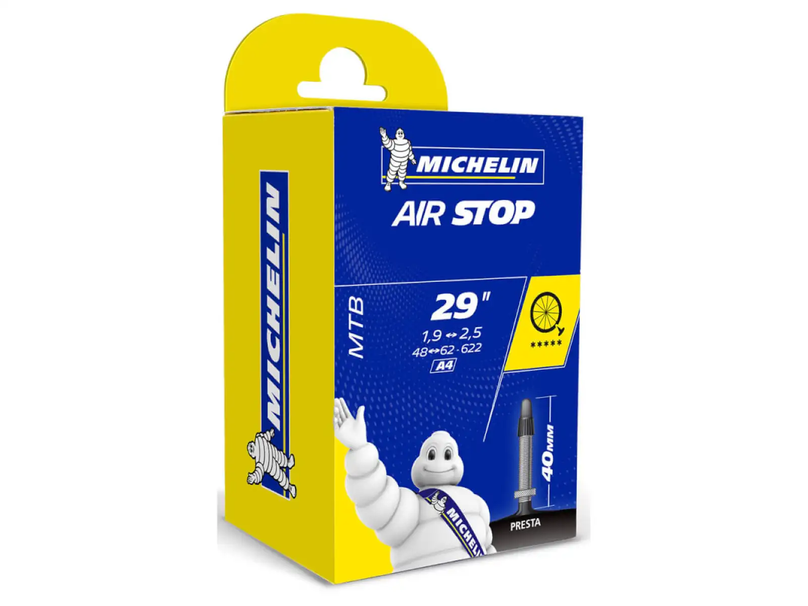Michelin Air Stop 29x1,90-2,50" MTB duše gal. ventil 40 mm