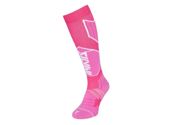 Silvini Ricalde unisex ponožky Fuchsia/Cloud