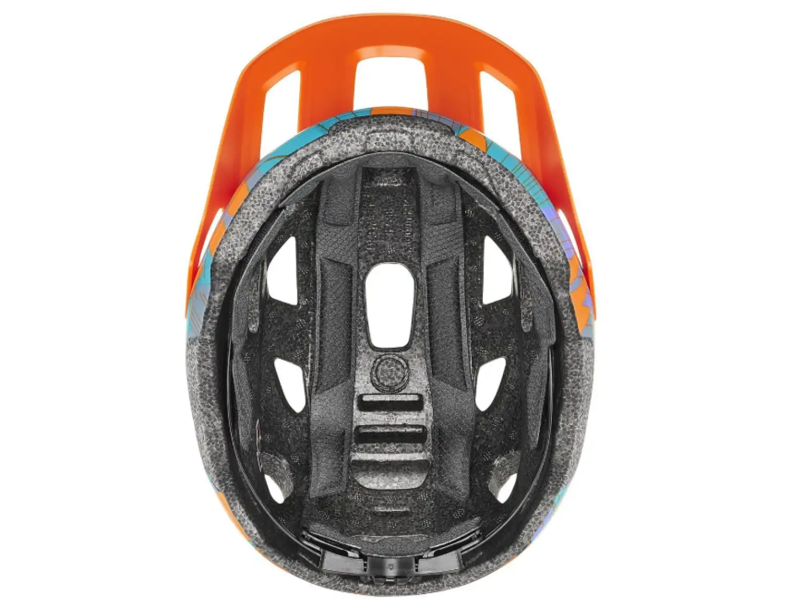 Uvex React Jr. dětská přilba Papaya/Camo Matt