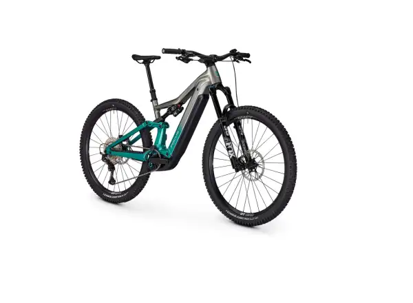 Focus JAM2 6.9 600 Wh horské elektrokolo Nepalsilver / Emeraldgreen
