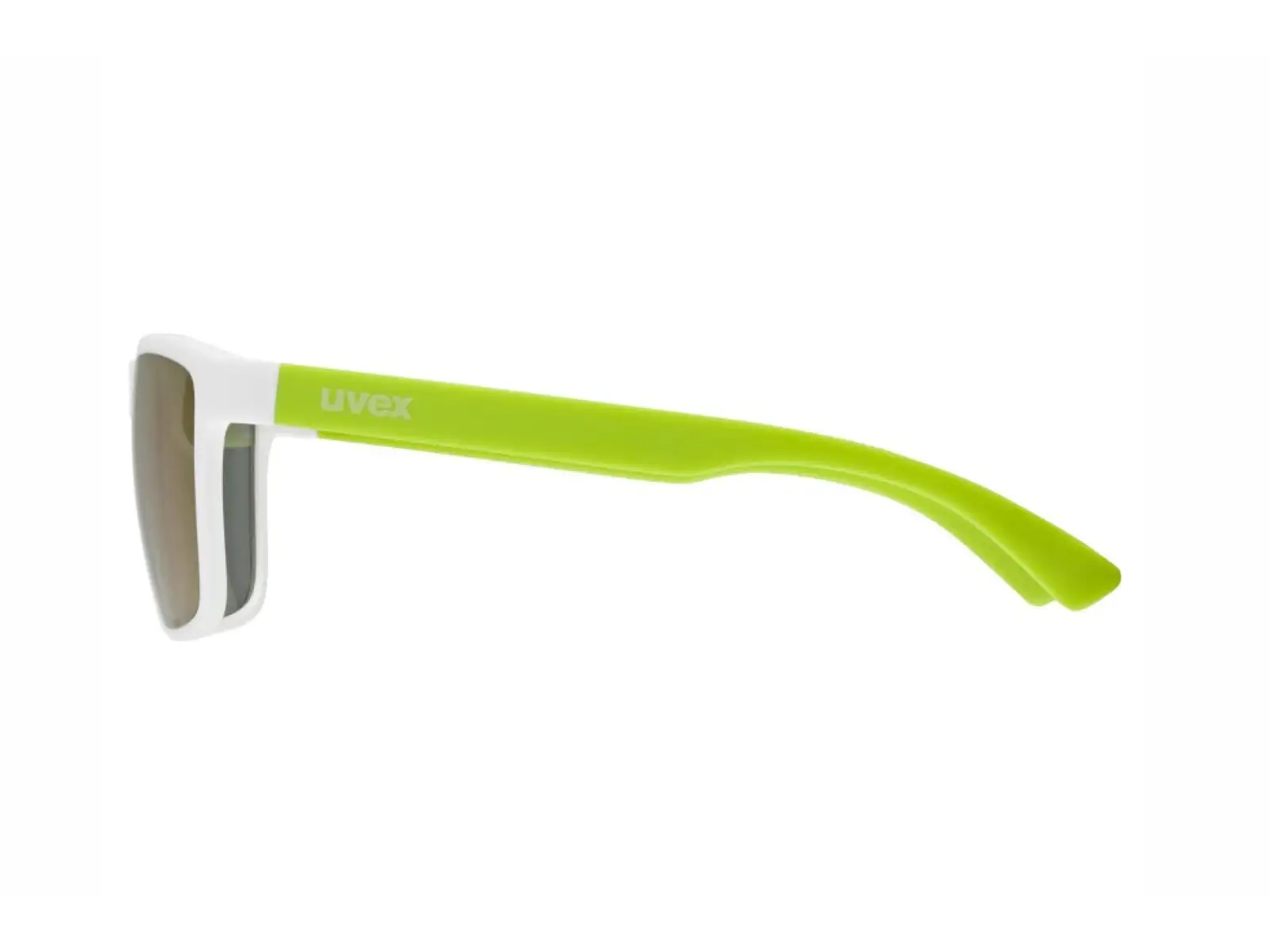 Uvex Rookie dětské brýle White/Lime Matt/Mirror Green
