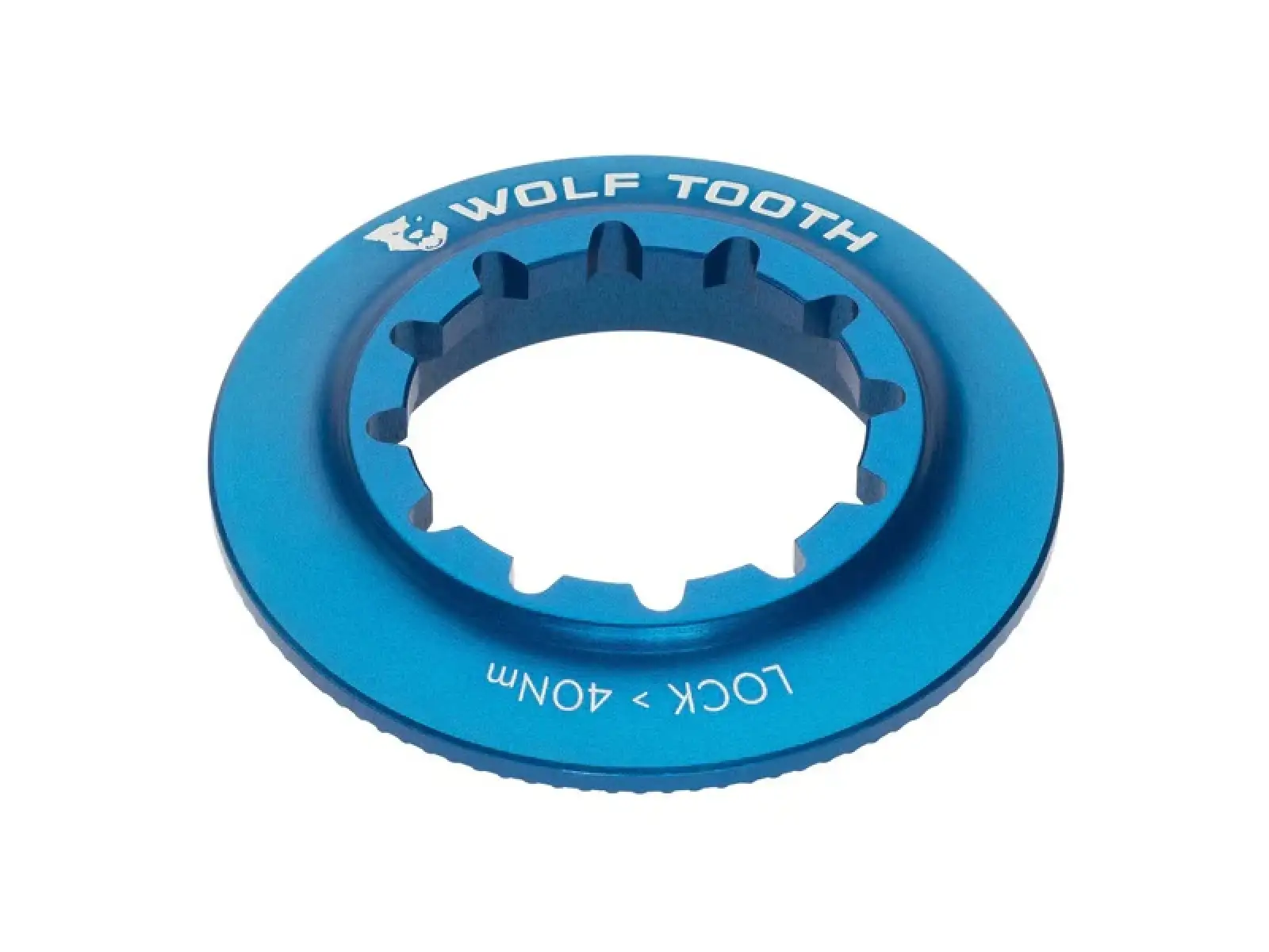 Wolf Tooth matice Centerlock Rotor Internal Spline modrá