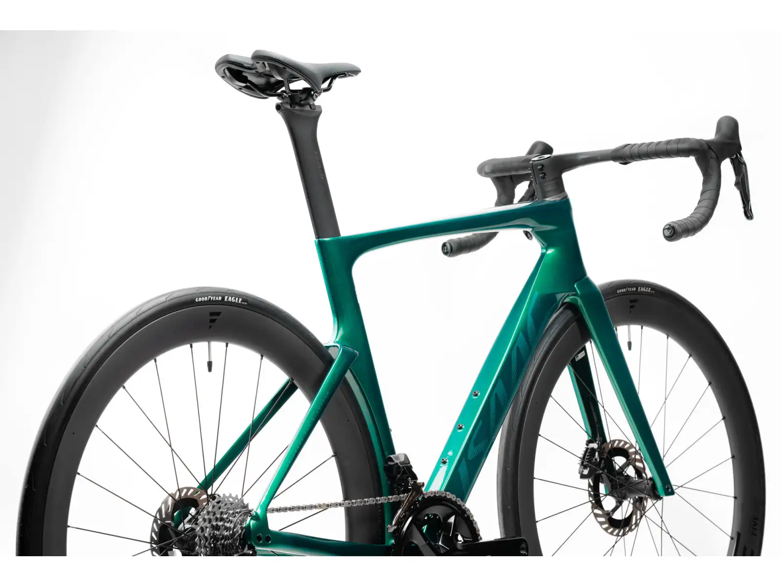 Isaac Meson Ultegra Di2 silniční kolo Jade Green